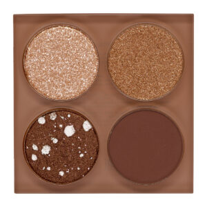 Vibrant Eyes Quad Palette No.10 Love for Nude - Image 4